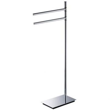 Стойка Colombo (Коломбо) Square с полотецедержателем 80.4 см, Нержавейка, B9901.HPS1