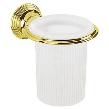 Стакан подвесной Colombo Hermitage, PVD золото, матовое стекло, B3302.HPS-VAN