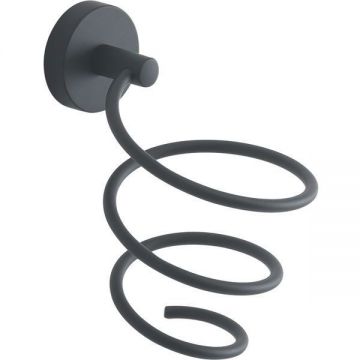 Держатель для фена Gedy (Геди) Eros, цвет черный матовый 2355(14)