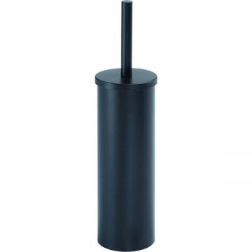 Напольный металлический ерш Gedy (Геди) Flip, цвет черный матовый 5233(14)