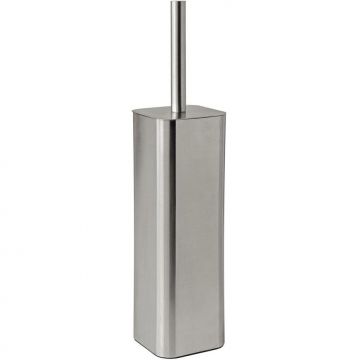 Напольный металлический ерш Gedy (Геди) Jack, цвет зачищенный хром 1334(38)