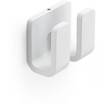 Крючок Gedy Outline двойной, цвет белый матовый 3228(22)