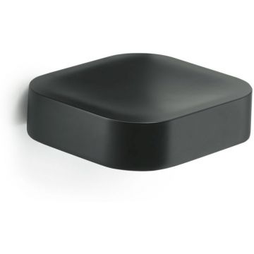 Настенная металлическая мыльница Gedy (Геди) Outline, цвет черный матовый 3212(14)