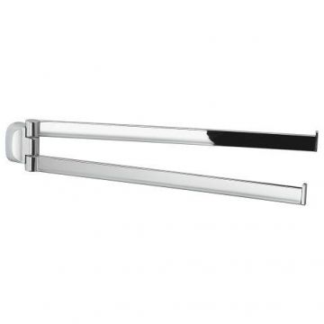 Полотенцедержатель Gedy (Геди) Stelvio двойной поворотный, цвет хром ST23(13)