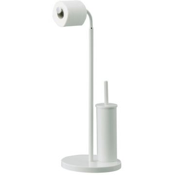 Стойка Gedy (Геди) Winny бумагодержатель, ерш металлический, цвет белый 2832(02)