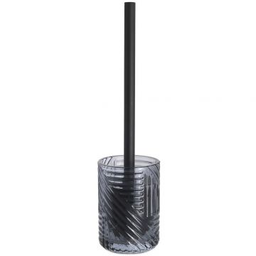 Напольный стеклянный ерш Gedy (Геди) Corinne, цвет голубой CR33(05)