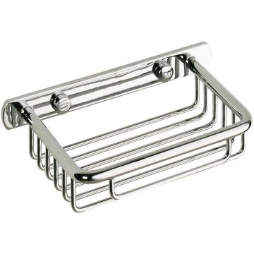 Решетка прямоугольная 1-уровневая Sanibano (Санибано) , длина 16 см, цвет хром H278/CR