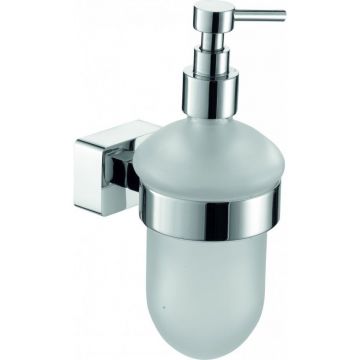 Дозатор настенный стеклянный Sanibano (Санибано) Argos, цвет хром H2016/11CR