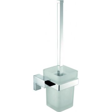 Ершик настенный стеклянный Sanibano (Санибано) Elegance, цвет хром H8700/10CR