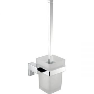 Ершик настенный стеклянный Sanibano (Санибано) Elegance, цвет черный матовый H8700/10MB