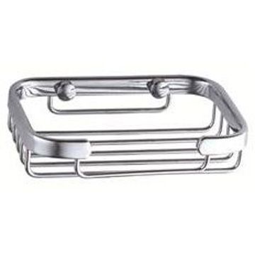 Решетка прямоугольная 1-уровневая Sanibano (Санибано) (12х10х4 см) , цвет хром H231E/CR