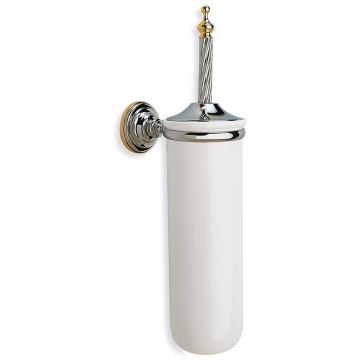 Ершик настенный керамический Stil Haus (Стил Хаус) Giuno, цвет золото G12(16)