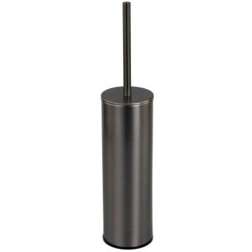 Ершик настенный металлический Stil Haus (Стил Хаус) Hashi, цвет оружейная сталь 010M(61)