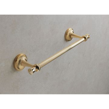 Полотенцедержатель Stil Haus (Стил Хаус) Prisma 45 L, цвет золото RG45(16)