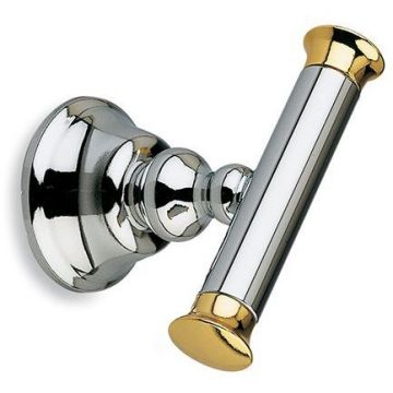 Крючок двойной Stil Haus Smart, цвет хром - золото SM13(02)