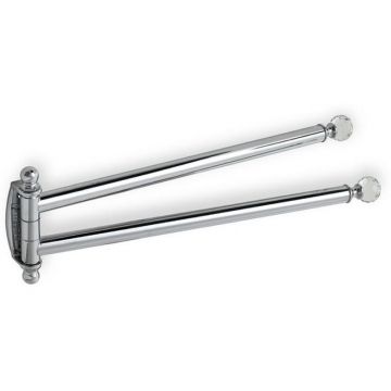 Полотенцедержатель двойной поворотный Stil Haus (Стил Хаус) Smart Light, цвет хром SL16(08)