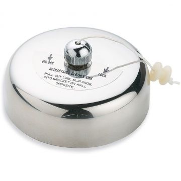 Бельевая веревка выдвижная Stil Haus (Стил Хаус) , цвет полированная сталь K26(55)