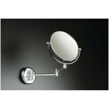 Зеркало косметическое настенное круглое (3x) с поворотным механизмом Stil Haus (Стил Хаус) , цвет хром 489(08)