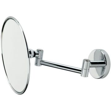 Зеркало косметическое настенное круглое (3x) с поворотным механизмом Stil Haus (Стил Хаус) , цвет черный матовый 1035(23)