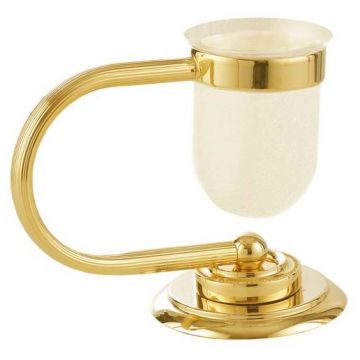 Стакан для зубных щеток Богеме Murano Золото 10911-G, Boheme GOLD