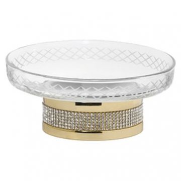 Мыльница Богеме Royal Cristal Золото 10930-G, Boheme ROYALE GOLD