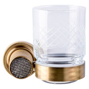 Держатель стакана Богеме Royal Cristal Бронза 10924-BR, Boheme ROYALE