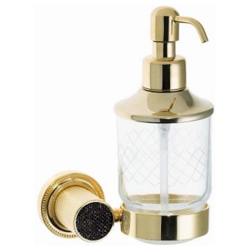 Диспенсер Богеме Royal Cristal Золото 10932-G-B, Boheme ROYALE BLACK GOLD