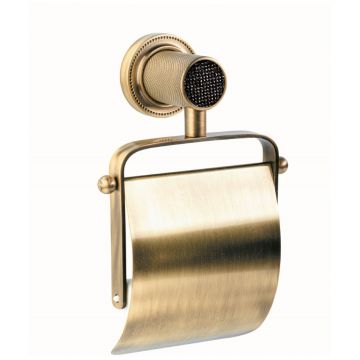 Держатель туалетной бумаги Богеме Royal Cristal Бронза 10921-BR-B, Boheme ROYALE BLACK BR