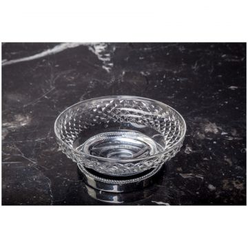Мыльница Богеме Murano Cristal Хром 10204, Boheme Crystal Luxury Options