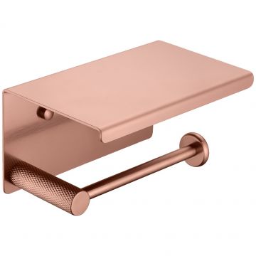 Держатель туалетной бумаги Богеме с крышкой UNO COPPER BRUSHED 10971-CB, Boheme CB