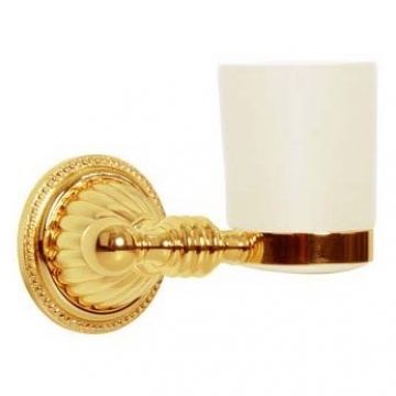 Стакан для зубных щеток Богеме Hermitage Золото 10353, Boheme Gold