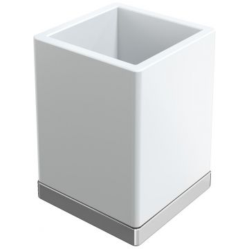 Стакан настольный Богеме Хром 10961-CR, Boheme Qubic Chrome