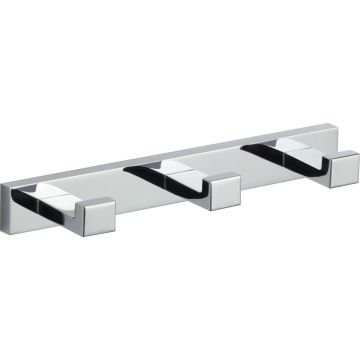 Держатель для полотенеца Ganzer (Ганзер) GZ88053 на 3 крючка, хром