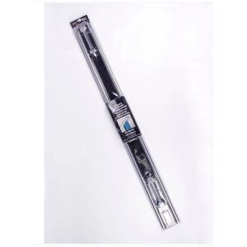 Универсальный карниз Savol для ванной комнаты 125х225 см хром SK-8025A