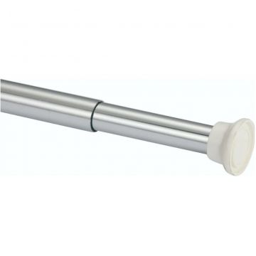 Телескопический карниз Savol (Савол) для ванной комнаты хром S-01222B