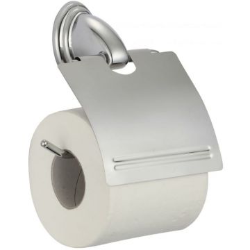 Держатель Savol (Савол) для туалетной бумаги с крышкой хром S-003151