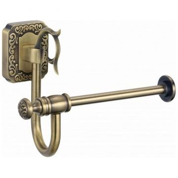 Держатель Savol (Савол) для туалетной бумаги без крышки Бронза S-006452