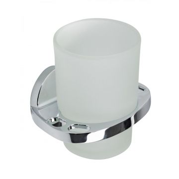 Держатель Savol для стакана и зубных щеток хром S-007050