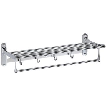 Полка для полотенец Savol (Савол) откидная 60 см хром S-005099