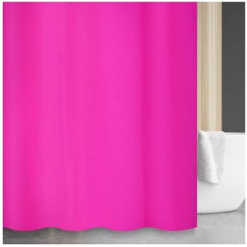 Штора для ванной комнаты Savol (Савол) розовый S-1818S3