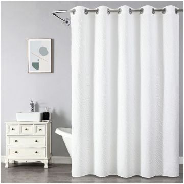 Штора для ванной комнаты Savol (Савол) 180х200 см белый SK-FH1820D
