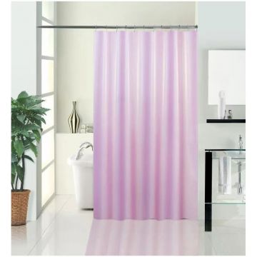 Штора для ванной комнаты Savol (Савол) 180х180 см розовый S-MTX1818R