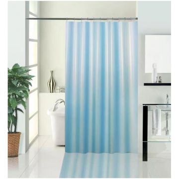 Штора для ванной комнаты Savol (Савол) 180х180 см голубой S-MTX1818B