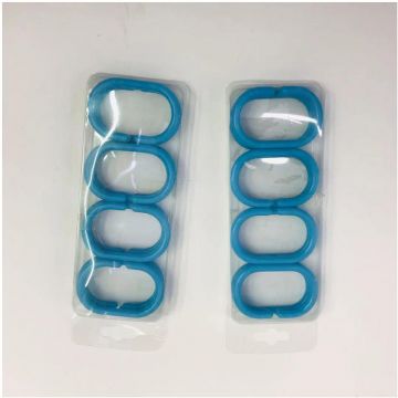 Кольца для шторы в ванную Savol (Савол) синий S-YLK002B