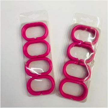 Кольца для шторы в ванную Savol (Савол) розовый S-YLK002R