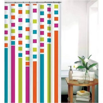 Штора для ванной комнаты Savol (Савол) 180х180 см разноцветный S-TH8P01