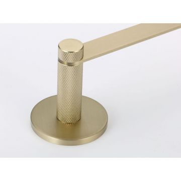 Держатель для полотенец прямой 60см Savol (Савол) S-002124C, матовое золото