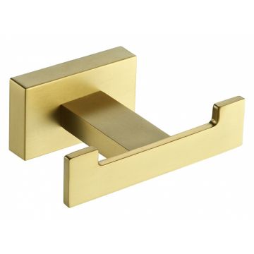 Крючок для полотенца Vieir (Виеир) V5002-S двойной, матовое золото