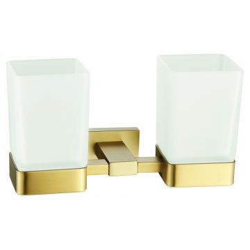 Стакан Vieir (Вьеир) V5006-S двойной, матовое золото