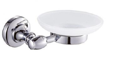 Мыльница Ceramalux (Керамалюкс) 52004, хром